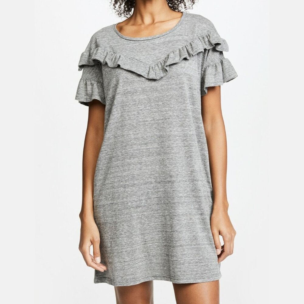 Paige Adalie Ruffle T-Shirt Dress